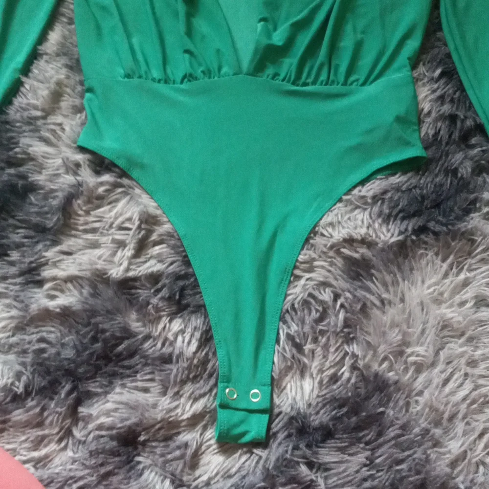 NWT Green Bodysuit Forever 21 size small - Picture 6 of 11